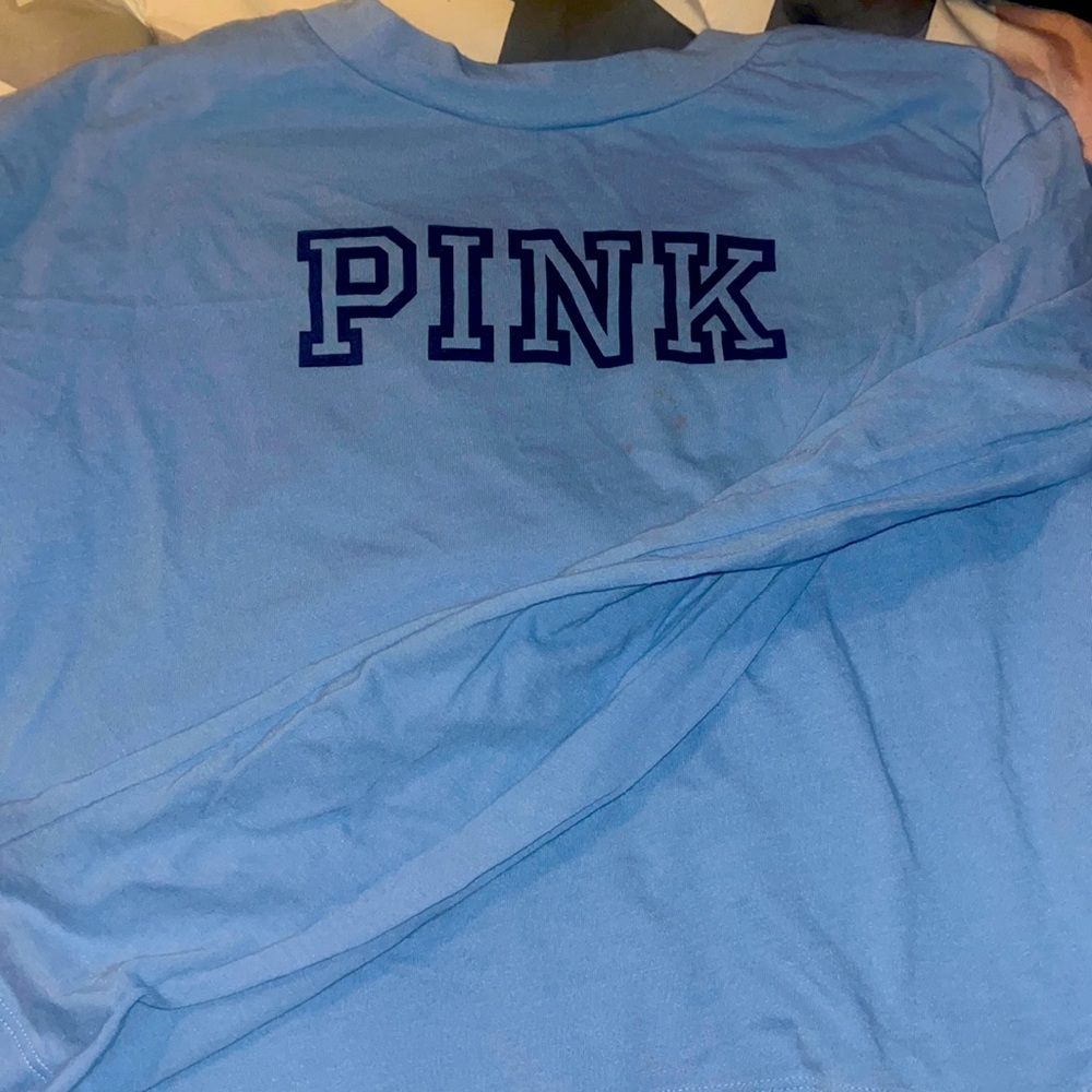 COPY - Light blue cropped long sleeve